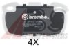 A.B.S. 36696S Brake Pad Set, disc brake